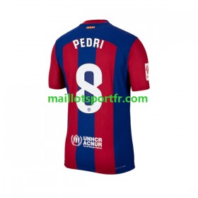 Maillot de Foot FC Barcelone Pedri 8 Domicile 2023/24